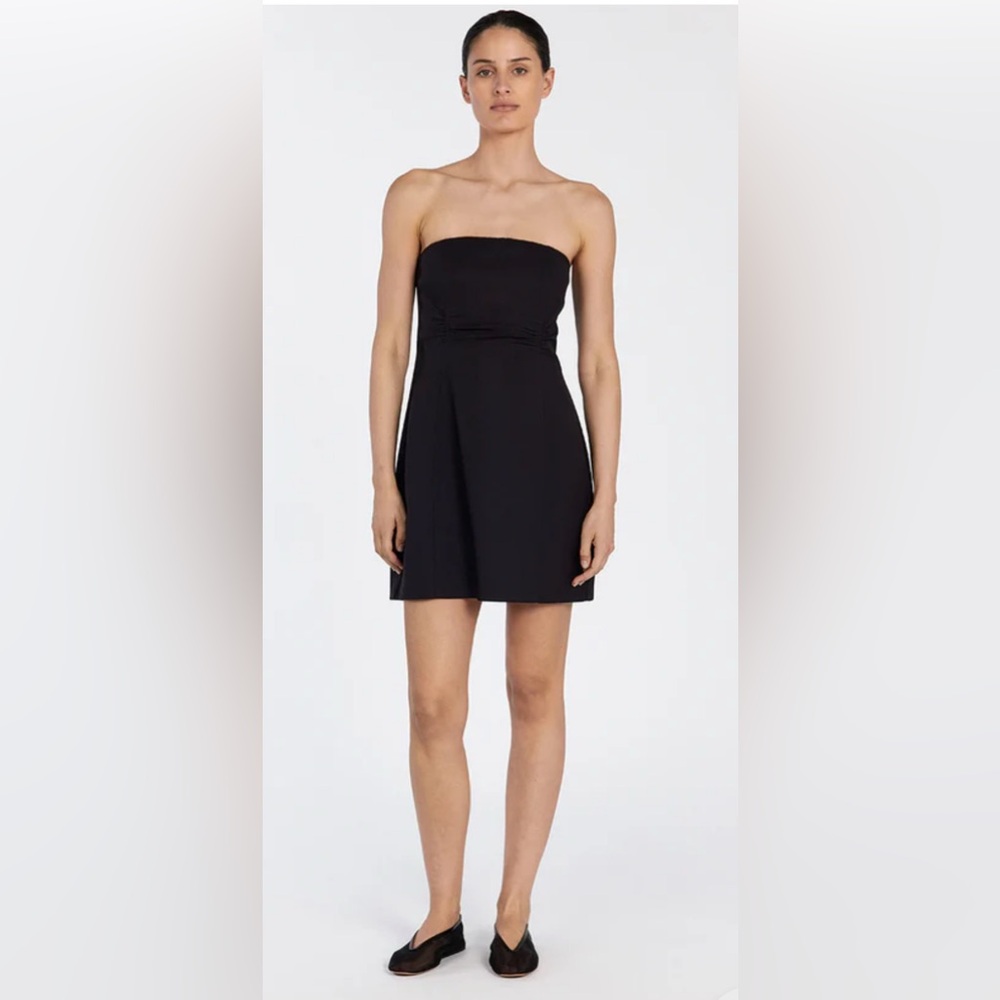 DISSH Frances Black Strapless Mini Dress